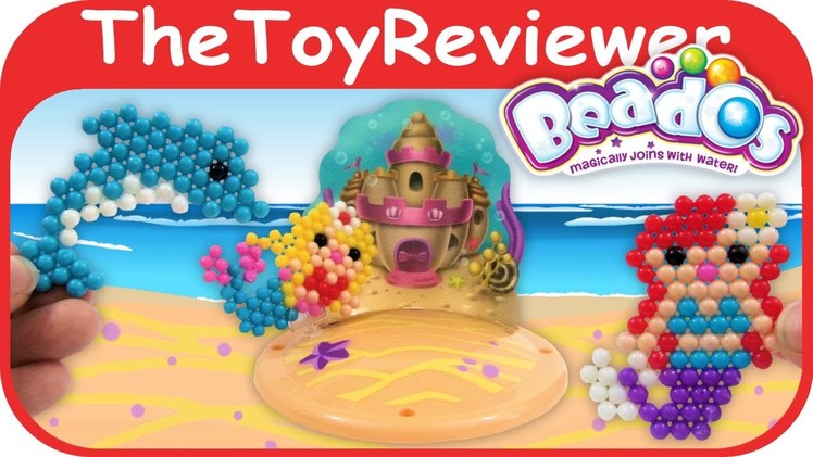 Beados Mermaid Castle Refill Theme Pack Tutorial and Review by TheToyReviewer