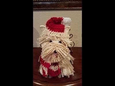 Crochet Westie Amigurumi Dog DIY Tutorial Part 2 of 2.