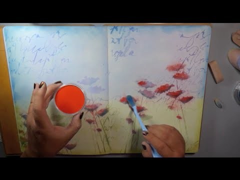 DIY Art Journaling With Pan Pastels