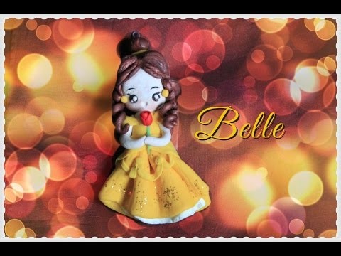 Diy: Belle by the Beauty and the Beast -polymer clay