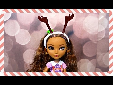 DIY Doll Reindeer Ears | Day 8 #25DaysOfCraftMas