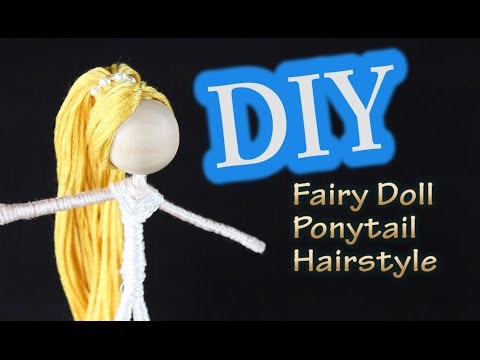 DIY Fairy Doll Ponytail