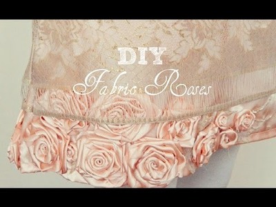 DIY: How to Make Fabric Roses