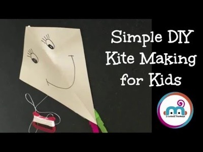 DIY Kite Making for Celebration of Indian Kite Festival Makar Sankranti