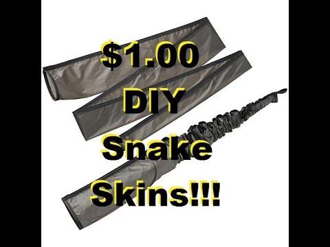 DIY Loofah $1 snake skin Part 1 of 2!