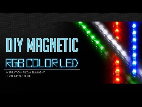 DIY Magnetic RGB LED for PC Cabinets