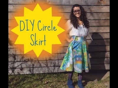 DIY Midi Circle Skirt with Zipper |Raq.E Sews.  #1