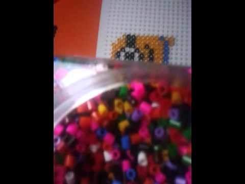 DIY MINION con pyssla.hama beads tutorial