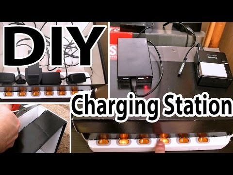 DIY Multi Device Charging Station (with ON.OFF switches)