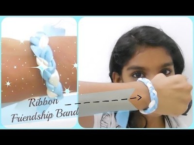 DIY - Satin Ribbon Friendship band - Easy to make for kids