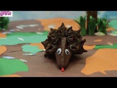 DIY Seed Pod Echidna (Stop-Motion Animation)