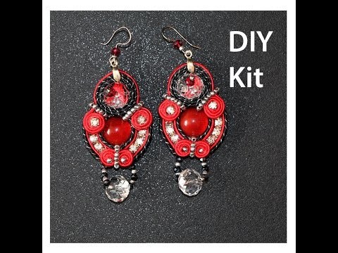 DIY soutache jewelry kits