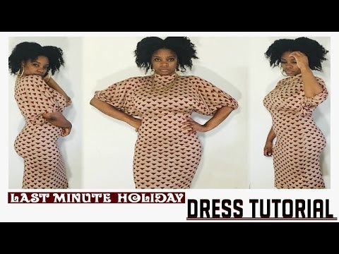 DIY.Tutorial : Last Minute Holiday Dress #1