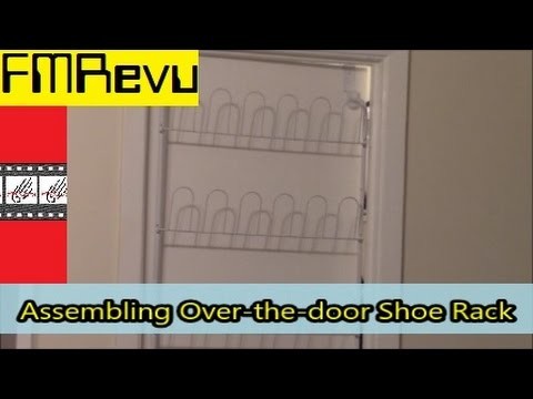 How to Assemble Over the door shoe Rack | DIY Home Renovation Project
