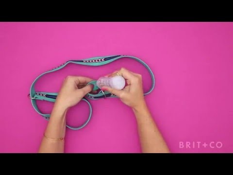 How to DIY a Yoga Mat Strap