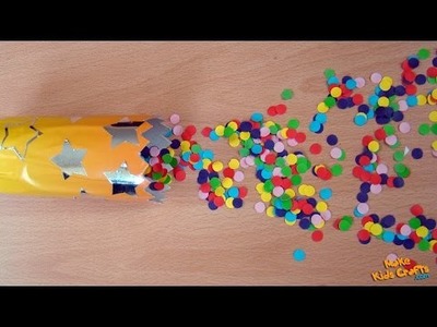 How to make a Confetti Launcher? DIY
