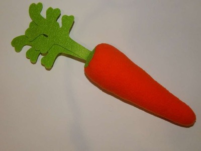 How To Make A Delicious Felt Carrot - DIY Crafts Tutorial - Guidecentral