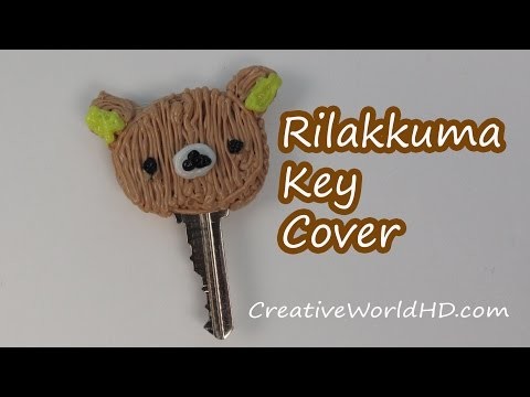 How to Make Rilakkuma Key Cover.3D Printing Pen DIY Tutorial by Creative World