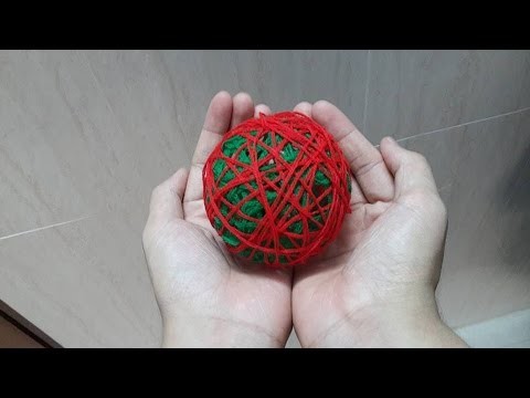 How to Make Yarn balls Easy Easy DIY