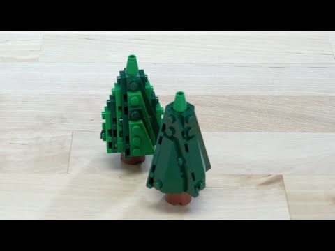 LEGO® Creator - How to Build a Evergreen Tree 2 - DIY Holiday Building Tips