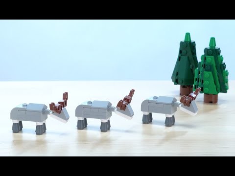 LEGO® Creator - How to Build a Reindeer - DIY Holiday Building Tips