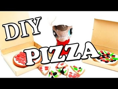 Miniature Pizza Tutorial - DIY Food for LPS and Dolls