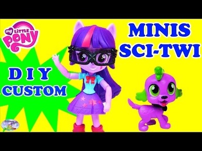 My Little Pony Equestria Girls Minis Doll Custom DIY Sci Twi Twilight Sparkle SETC