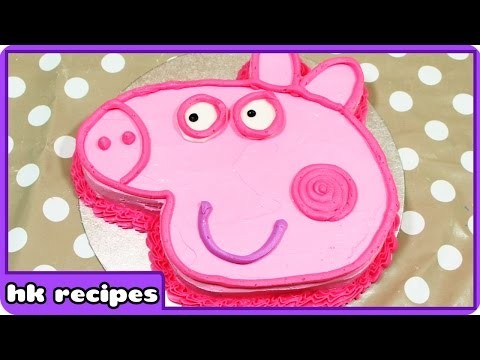 Peppa Pig Birthday Cake | DIY Quick and Easy Recipes : Fun Food for Kids | Cooking for Children