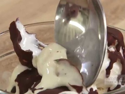 Super Quick Video Tips: Make a DIY Chocolate Ice Cream Shell at Home