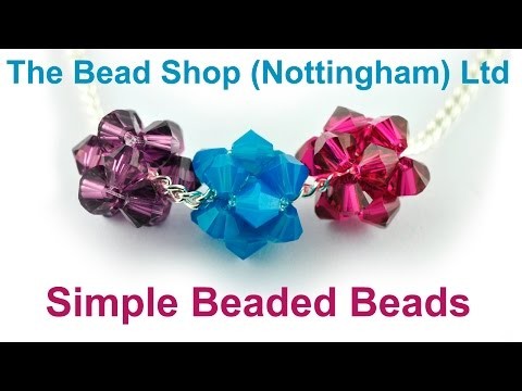 SWAROVKSI Simple Beaded Beads: DIY