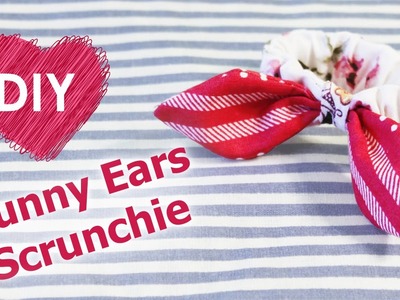 DIY Bunny Ears Scrunchie