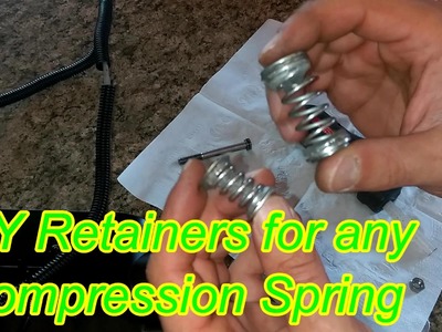 DIY Compression Spring Retainers (build)