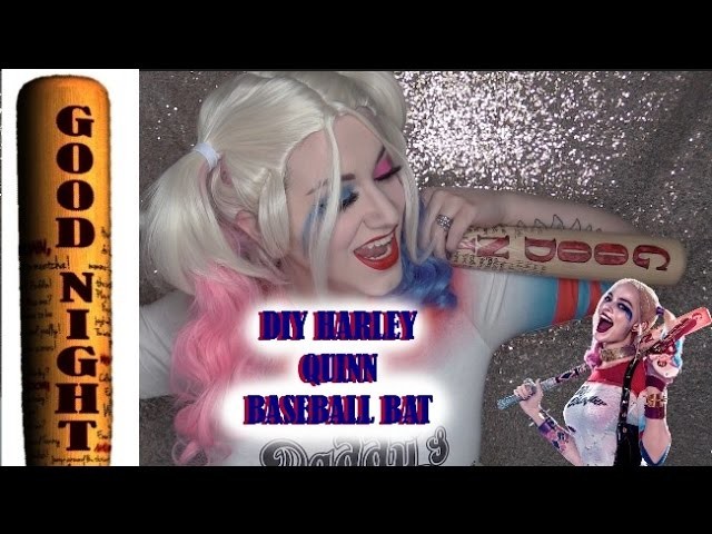 DIY: Harley Quinn BaseBall Bat from Suicide Squad