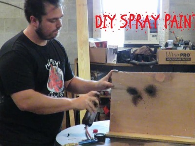 DIY home made Reusable  Spray Paint bottle