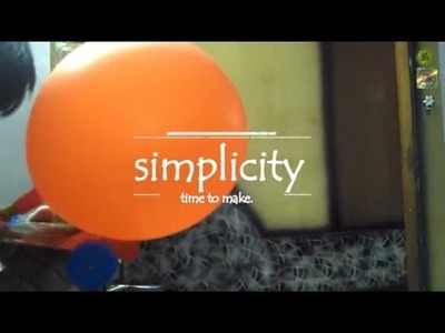 DIY: HOW TO MAKE A BALLOON POWERED CAR- EASY AND FAST-SIMPLE TOY FOR KIDS.