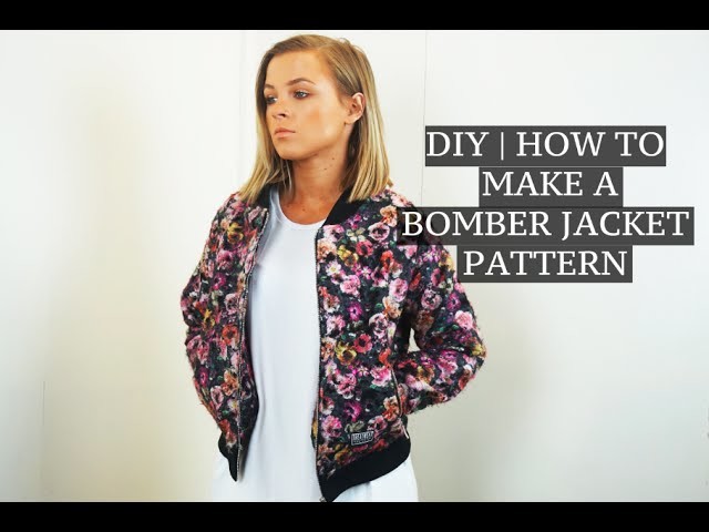 DIY | How To Make A Bomber Jacket Pattern | Josh Barnett