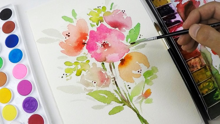 DIY Painting : Simple Flower Clipart