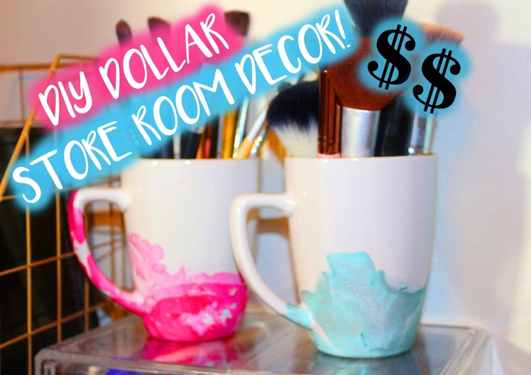DIY Room Decor From the Dollar Store! $$$