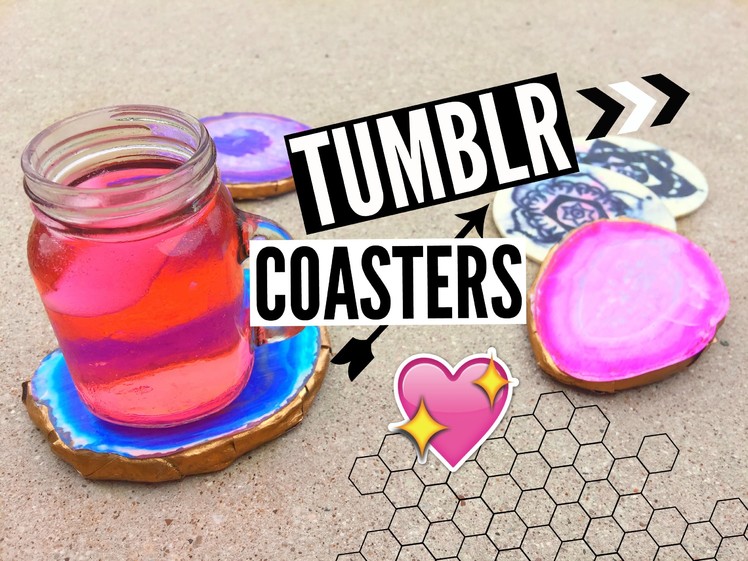 DIY Tumblr Coasters + Decor.EliseLife