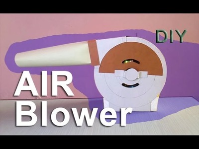 How to make a air blower easy way DIY