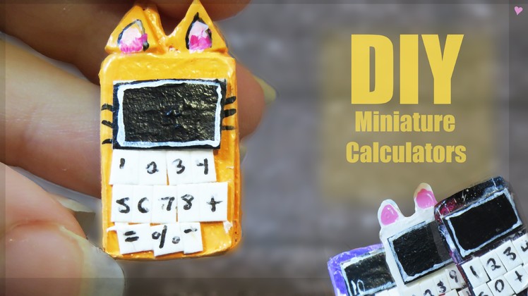 LPS DIY: Miniature Calculators Tutorial ♥