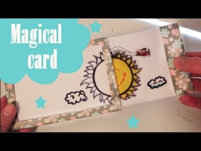 Magical frame card - DIY