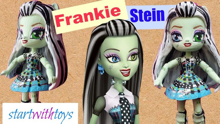 MH Frankie Stein Custom My Littly Pony Equestria Girls Mini DIY Tutorial | Start With Toys
