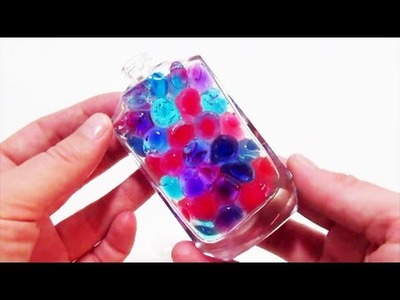 Orbeez How to put water beads into a little bottle DIY Bolitas de Gel
