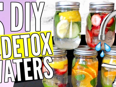 5 EASY DIY DETOX WATERS - Pinterest Inspired! | Cicily Boone