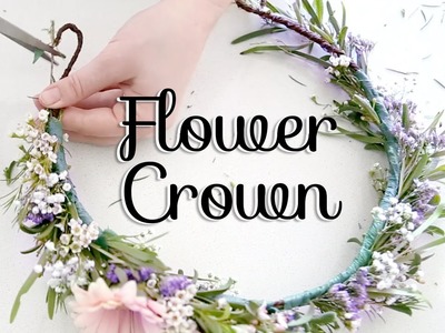 Baby Shower Flower Crown & DIY Station