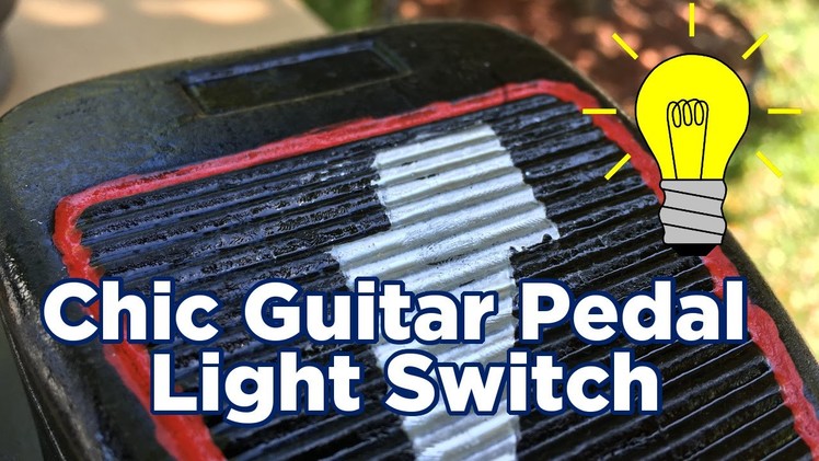 Ben Builds: DIY Chic Guitar Pedal Light Switch