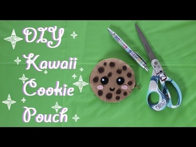 ❤ DIY Cookie Pouch! How to make your own sweet Chocolate Chip Cookie coin purse! ❤
