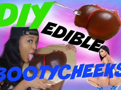 DIY Edible BOOTY CHEEKS | How To Make HUGE Gummy Butt Cheeks Tutorial