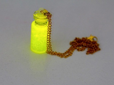 DIY Glow Pendant | Glow Bottle |  Tutorial